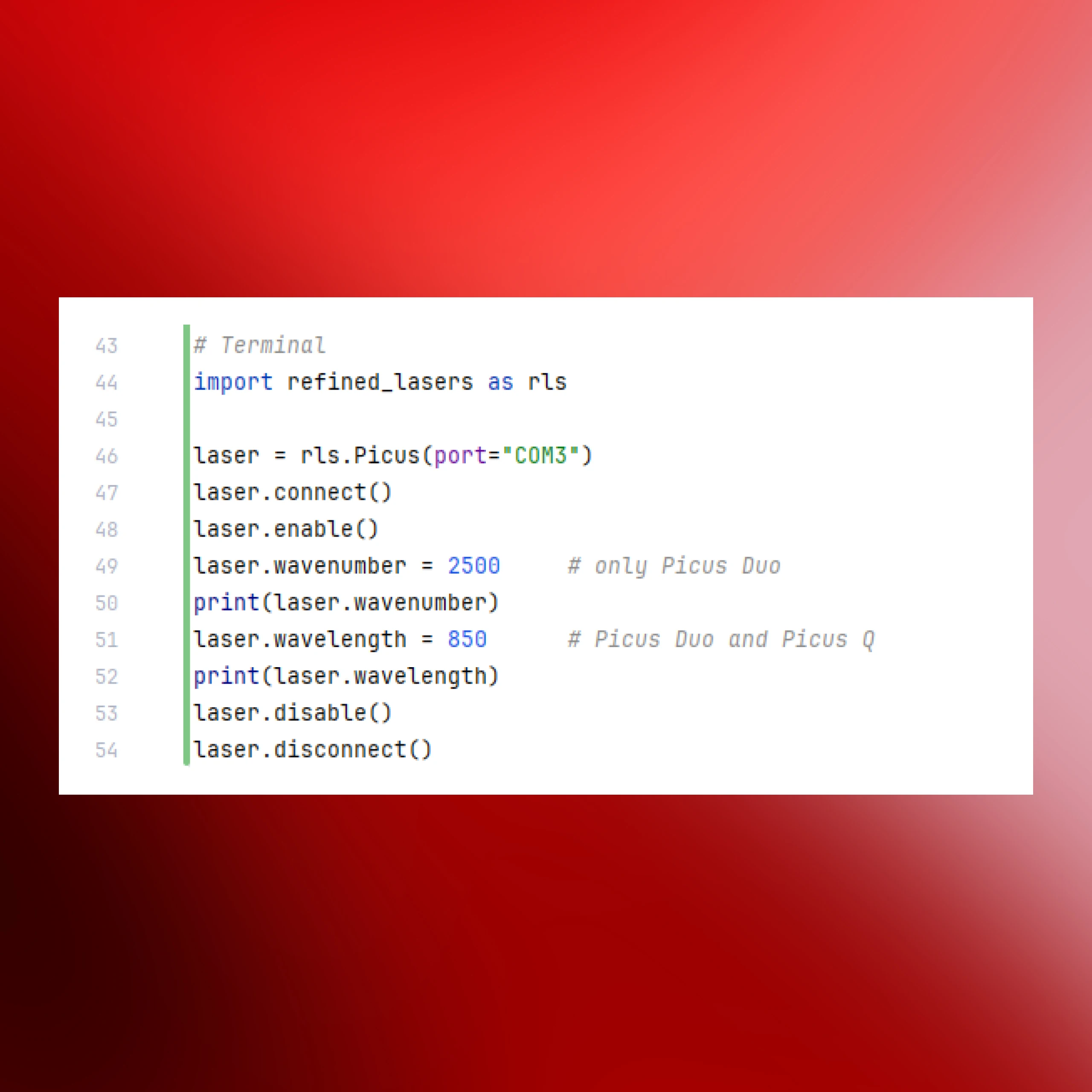 Flexible control and integration